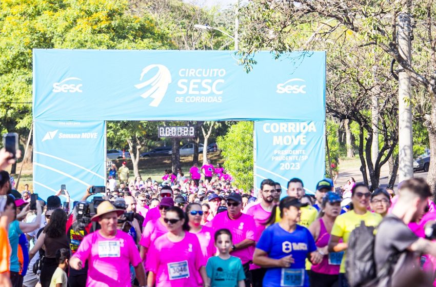  Sesc Thermas abre inscrições para tradicional corrida no Parque do Povo