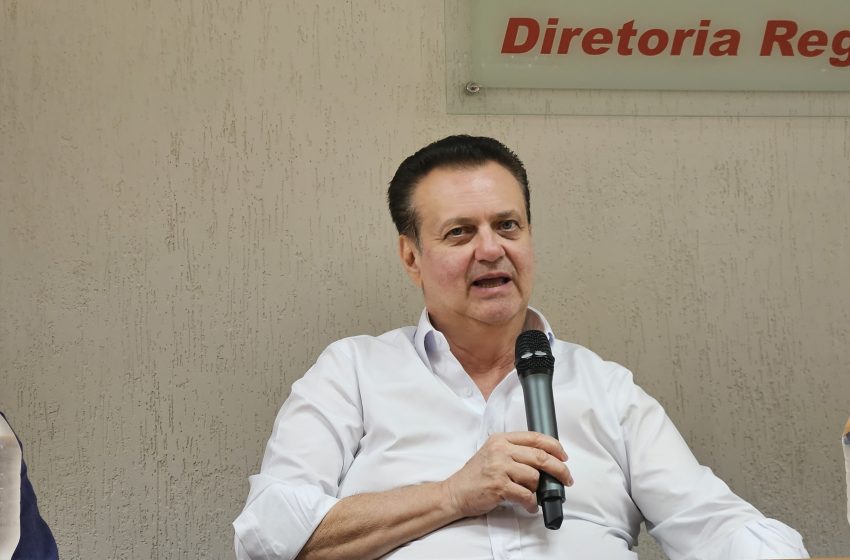  Secretário Gilberto Kassab conversa com empresários e entidades de classe em visita à região